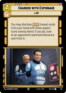 Charged with Espionage (Foil) (740) [Secrets of Power] Foil