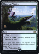Llanowar Wastes (PRE-264) [The Brothers' War Promos] Foil