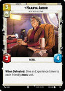 Maarva Andor - We've Been Sleeping (Foil) (762) [Secrets of Power] Foil