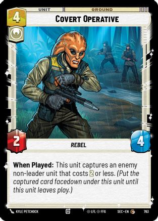 Covert Operative (Foil) (763) [Secrets of Power] Foil