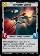Inspector's Shuttle (Foil) (770) [Secrets of Power] Foil