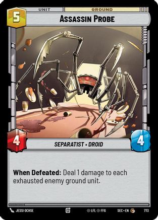 Assassin Probe (Foil) (773) [Secrets of Power] Foil