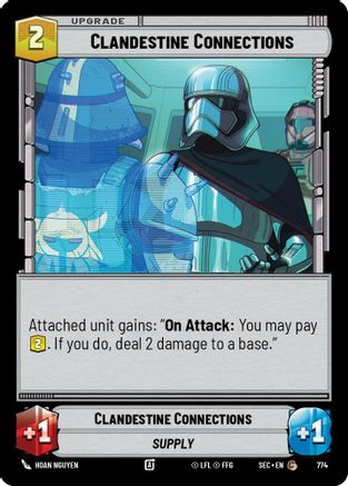 Clandestine Connections (Foil) (774) [Secrets of Power] Foil