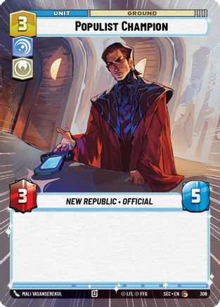 Populist Champion (Hyperspace) (308) [Secrets of Power]