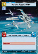 Defense Fleet X-Wing (Hyperspace) (324) [Secrets of Power]