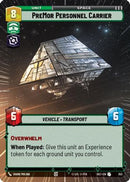 PreMor Personnel Carrier (Hyperspace) (353) [Secrets of Power]