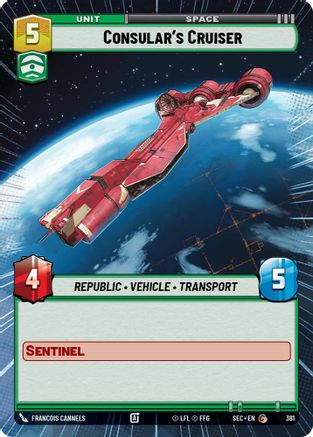 Consular's Cruiser (Hyperspace) (381) [Secrets of Power]