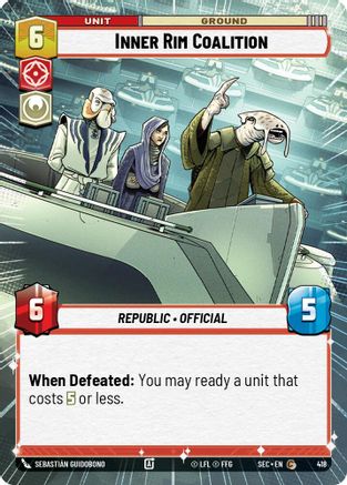 Inner Rim Coalition (Hyperspace) (418) [Secrets of Power]