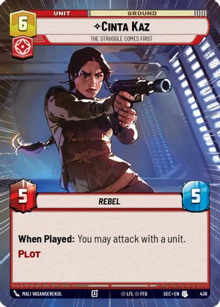 Cinta Kaz - The Struggle Comes First (Hyperspace) (436) [Secrets of Power]