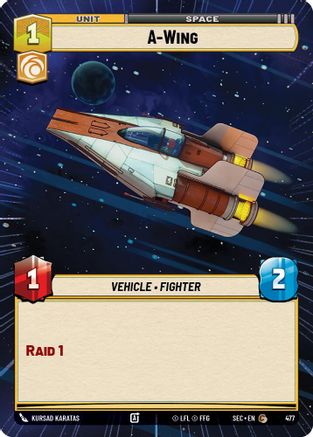 A-Wing (Hyperspace) (477) [Secrets of Power]