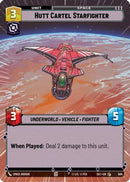 Hutt Cartel Starfighter (Hyperspace) (504) [Secrets of Power]