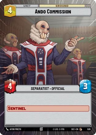 Ando Commission (Hyperspace) (526) [Secrets of Power]