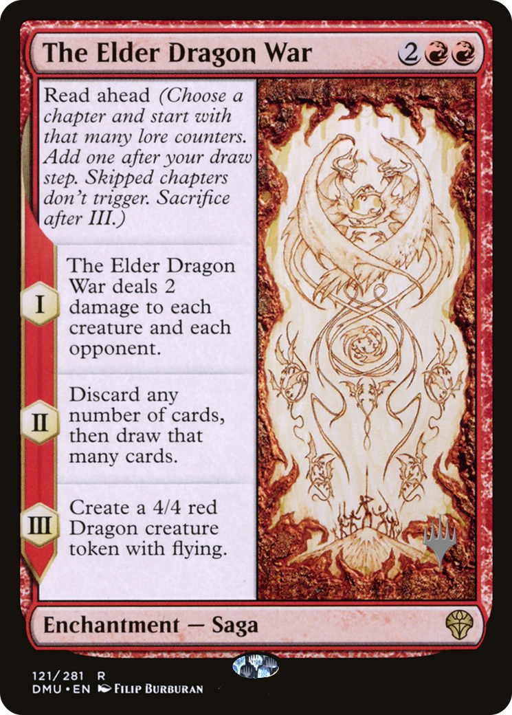 The Elder Dragon War (PPDMU-121) [Promo Pack: Dominaria United Promos]