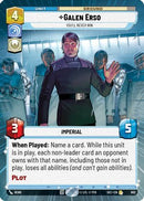 Galen Erso - You'll Never Win (Hyperspace Foil) (802) [Secrets of Power] Foil