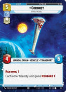 Coronet - Stately Vessel (Hyperspace Foil) (803) [Secrets of Power] Foil