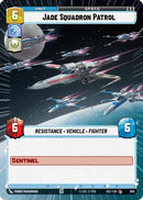 Jade Squadron Patrol (Hyperspace Foil) (805) [Secrets of Power] Foil