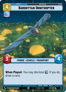 Bardottan Ornithopter (Hyperspace Foil) (818) [Secrets of Power] Foil