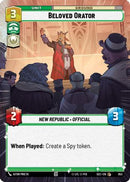 Beloved Orator (Hyperspace Foil) (853) [Secrets of Power] Foil