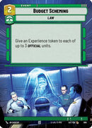 Budget Scheming (Hyperspace Foil) (880) [Secrets of Power] Foil