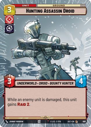 Hunting Assassin Droid (Hyperspace Foil) (890) [Secrets of Power] Foil
