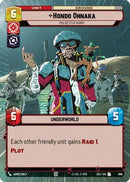 Hondo Ohnaka - You Better Hurry (Hyperspace Foil) (896) [Secrets of Power] Foil