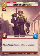 Outer Rim Constable (Hyperspace Foil) (919) [Secrets of Power] Foil