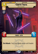 Darth Traya - Lord of Betrayal (Hyperspace Foil) (944) [Secrets of Power] Foil