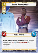 Rebel Propagandist (Hyperspace Foil) (958) [Secrets of Power] Foil