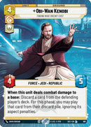 Obi-Wan Kenobi - Finding What Doesn't Exist (Hyperspace Foil) (961) [Secrets of Power] Foil