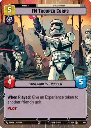 FN Trooper Corps (Hyperspace Foil) (999) [Secrets of Power] Foil