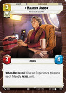 Maarva Andor - We've Been Sleeping (Hyperspace Foil) (1008) [Secrets of Power] Foil