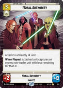 Moral Authority (Hyperspace Foil) (1012) [Secrets of Power] Foil