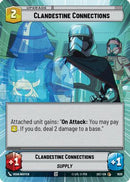 Clandestine Connections (Hyperspace Foil) (1020) [Secrets of Power] Foil