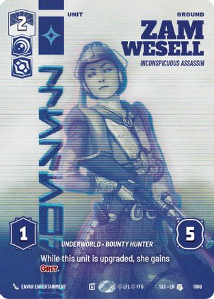 Zam Wesell - Inconspicuous Assassin (Prestige) (1069) [Secrets of Power]
