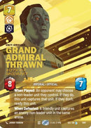 Grand Admiral Thrawn - Grand Schemer (Prestige Foil) (1097) [Secrets of Power] Foil