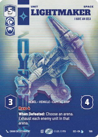 Lightmaker - I Have An Idea (Prestige Foil) (1109) [Secrets of Power] Foil