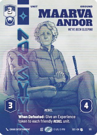 Maarva Andor - We've Been Sleeping (Prestige Foil) (1111) [Secrets of Power] Foil