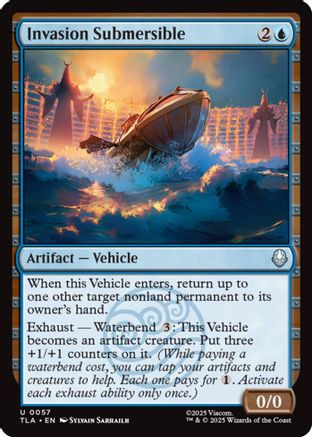 Invasion Submersible (TLA-057) [Avatar: The Last Airbender]