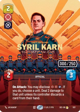 Syril Karn - Where Is He? (Serialized) (1137) [Secrets of Power] Foil