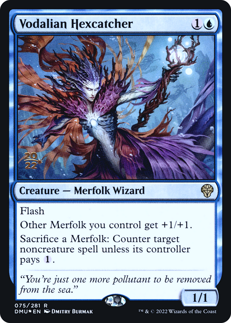 Vodalian Hexcatcher (PRE-075) [Dominaria United Promos] Foil