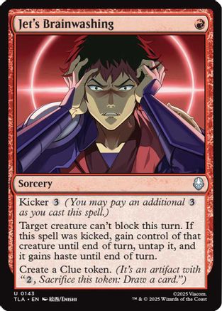 Jet's Brainwashing (TLA-143) [Avatar: The Last Airbender] Foil