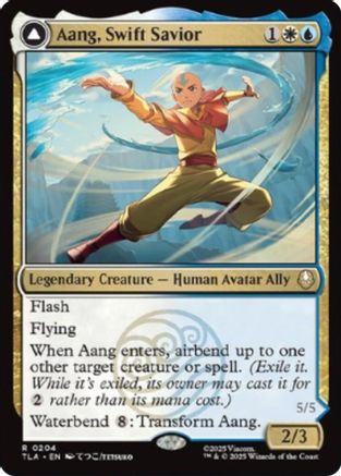 Aang, Swift Savior (TLA-204) [Avatar: The Last Airbender] Foil
