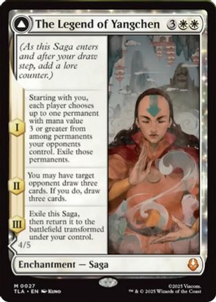 The Legend of Yangchen (TLA-027) [Avatar: The Last Airbender] Foil