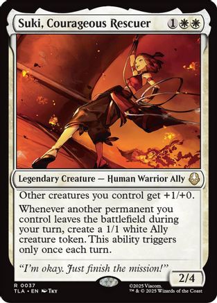 Suki, Courageous Rescuer (TLA-037) [Avatar: The Last Airbender]