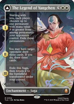 The Legend of Yangchen (Borderless) (TLA-354) [Avatar: The Last Airbender]