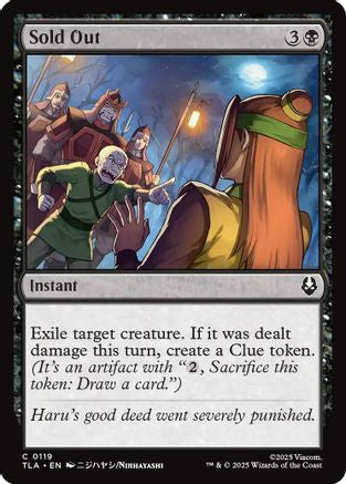Sold Out (TLA-119) [Avatar: The Last Airbender] Foil
