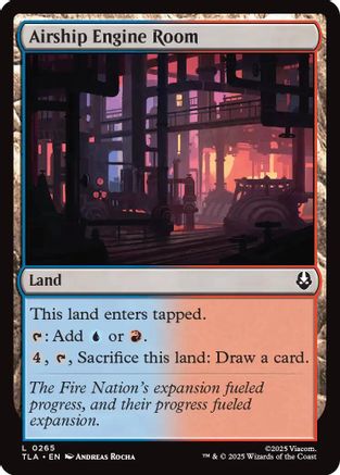 Airship Engine Room (TLA-265) [Avatar: The Last Airbender] Foil
