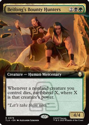 Beifong's Bounty Hunters (Extended Art) (TLA-379) [Avatar: The Last Airbender] Foil