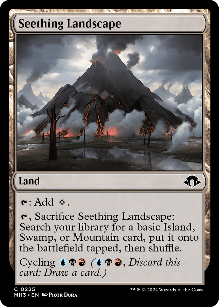 Seething Landscape (MH3-225) [Modern Horizons 3]
