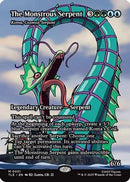 The Monstrous Serpent - Koma, Cosmos Serpent (Borderless) (TLE-051) [Avatar: The Last Airbender: Eternal-Legal] Foil
